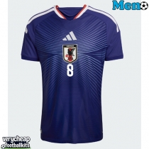Japan Takumi Minamino #8 Replica Home Shirt World Cup 2026 Short Sleeve